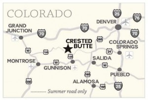 Map of Colorado