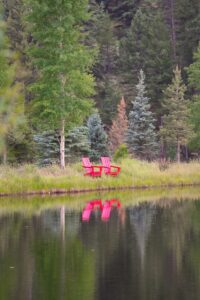 Taylor River Fishing Report August 2023- Wilder Pond View